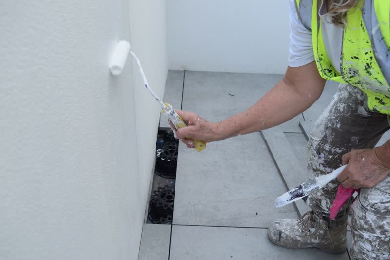 Detail of trade works completed on a Team Construct project